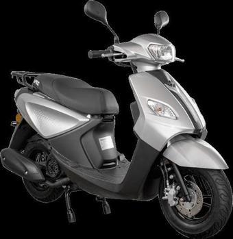 PS5 BENZINLI SCOOTER 125 cc GUMUS GRI