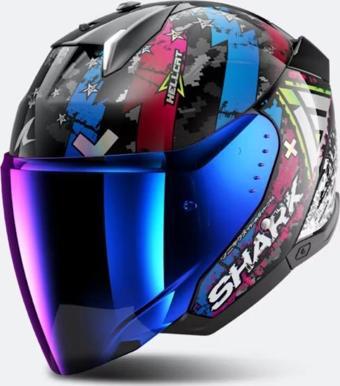 Shark Skwal i3 Jet Hellcat Açık Kask
