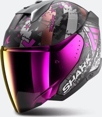 Shark Skwal i3 Jet Hellcat Mat Açık Kask