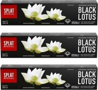 Splat Black Lotus 75 Ml X 3Adet