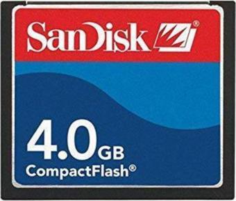 Sandisk 4 Gb Compact Flash Hafıza Kartı
