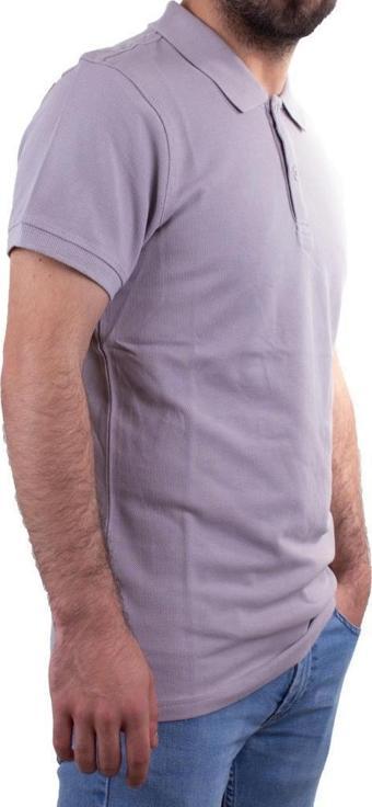 Twister Jeans 2277 Gri Polo Yaka Erkek T-Shirt