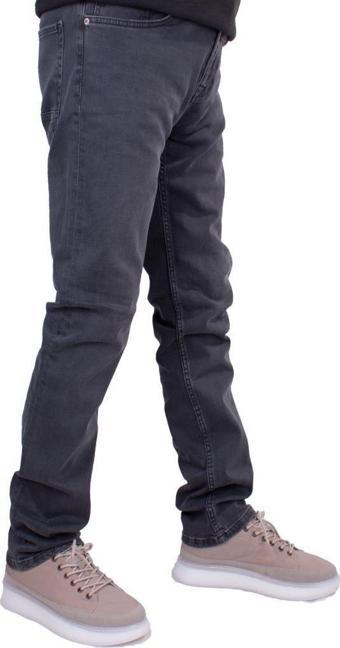 Twister Martin 744-02 Gri Normal Bel Normal Paça Erkek Jeans Pantolon