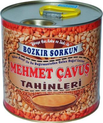 Mehmet Çavuş Kepekli Bozkır Tahini Teneke Kutu 2 Kg