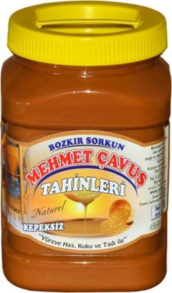 Mehmet Çavuş Kepeksiz Bozkır Tahini Plastik Kutu 1 Kg