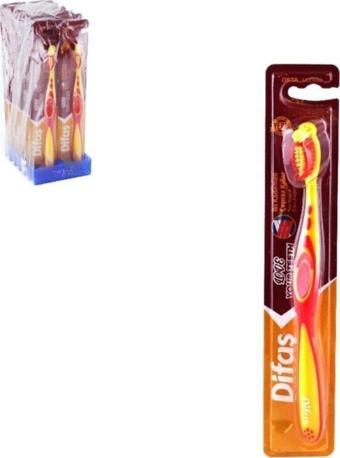 DİFAŞ LOVE YOUR TEETH DİŞ FIRÇASI SARI-KIRMIZI