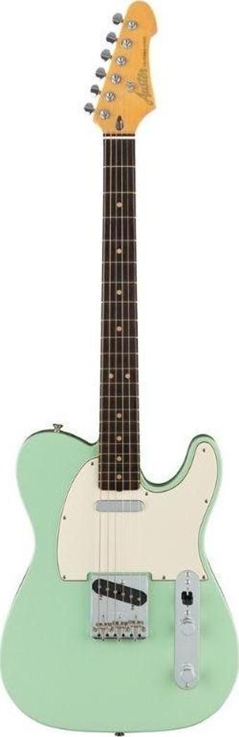 Auster AT200 Telecaster Elektro Gitar - Surf Green