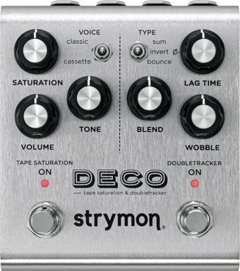 Strymon Deco V2 Tape Saturation & Doubletracker Delay Pedalı