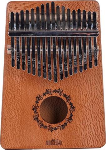 Mikla E-3 17 Tuş Masif Çınar Kalimba