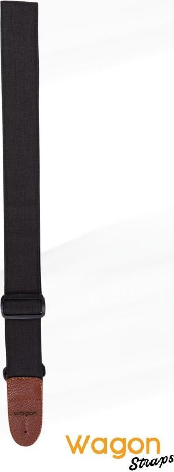 Wagon Straps Classic Serisi Gitar Askısı - Fit Black