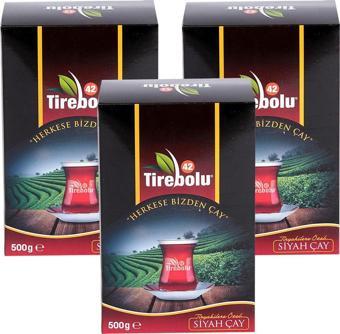 Tirebolu 42 Tiryakilere Özel Çay 500 gr Kutu x 3 Adet
