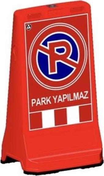 Park Yapılmaz Baskılı Çift Yön Ultra Levhalı Reklam Dubası Kırmızı Renk 7.5 Kg