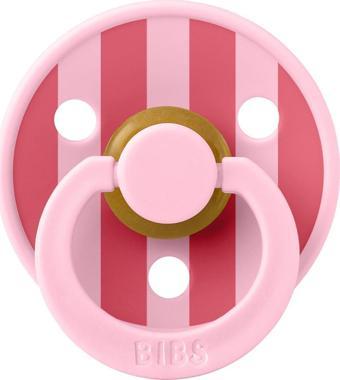 Bibs Studio Colour Block Kauçuk Emzik-B.Pink/Coral 6-18 Ay