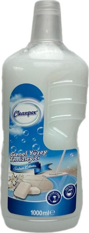 Cleanpex Genel Yüzey Temizleyici Beyaz Sabun Kokulu 1000Ml