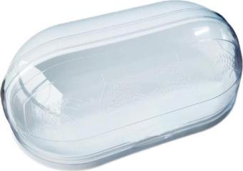 Ekmeklik Plastik Ekmek Kutusu Ekmek Dolabı Kapaklı Geniş Hacimli-Beyaz
