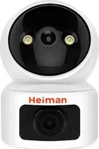 Heiman Hm - 426 Çift Kameralı Wifi Ptz Gece Görüşlü Bebek Kamerası