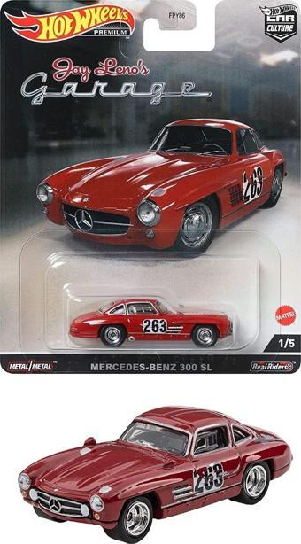 Premium Car Hck07 Car Culture Jay Reno Garage - Mercedes-benz 300 Sl Red