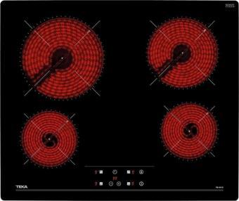 Teka Tb 6415 Ankastre Cam Seramik Elektrikli Ocak 40239042 Siyah