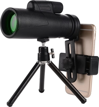 10x42 Tek Gözlü Teleskop Dürbün – Süper Zoomlu – Tripod Ayaklı – 1000m/56m