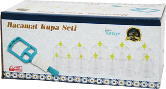 12 PARÇA  HACAMAT KUPA MASAJ SETİ 