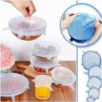 6 PARÇA  SİLİKON KAPAK VAKUM BONE 