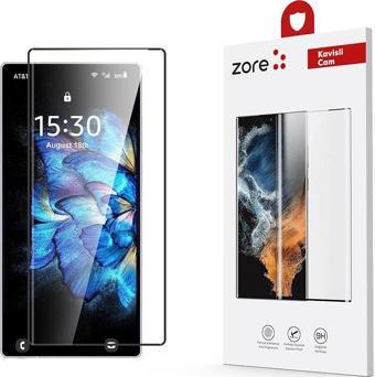 Galaxy S25 Ultra Uyumlu Tam Yapışan Eğimli Cam Ekran Koruyucu