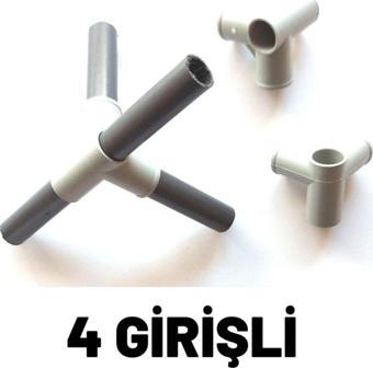 beyaz pazar Bağlantı Aparatı Bez Dolap Kurulumu Için Plastik Aparat 4 Girişli 15 Adet - Mobilya Bağlantı Elemanl