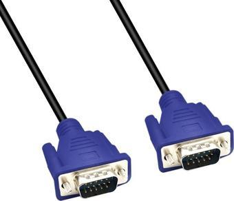 Powermaster 15 Pin Erkek Erkek 1.5 Metre VGA Kablo 2 Ucu Erkek Vga Kablosu