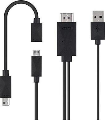 Ayt Powermaster Micro Usb S2-S3-S4 Uyumlu HDMI Çevirici Kablo
