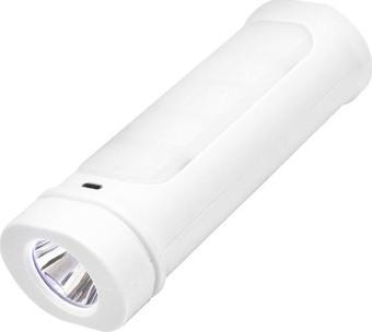 Powermaster FA-7677 İki Kademeli Şarjlı Ledli El Feneri Işıldak 10 Watt Kaliteli
