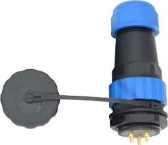 SD28 SU GEÇİRMEZ 3 PİN ERKEK-DİŞİ YUVARLAK 28 MM KONNEKTÖR