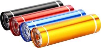Powermaster Power Led li 3 AAA Pil Metal Kasa Duracell Tip Fener El Feneri Ev Araba Kamp Tipi Işıldak Aydınlatma