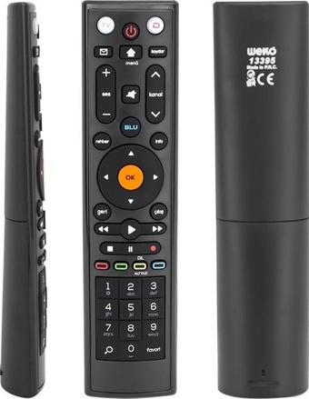 Ayt D-Smart 2017 HD Blue Uydu Alıcı Kumandası Uzaktan Kumanda D smart