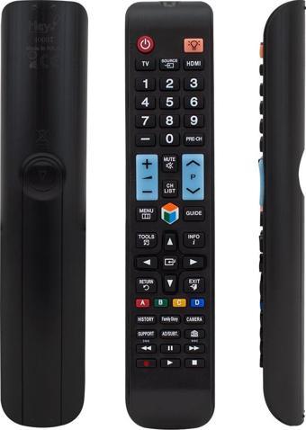 Ayt Samsung Source Tuşlu Lcd Led TV Kumanda Uzaktan Kumandası