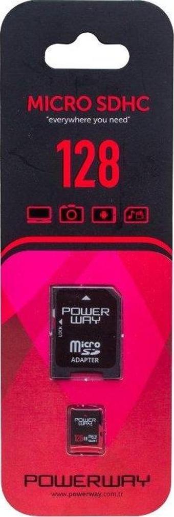 POWERWAY PWR-128 128 GB MICRO SD HAFIZA KARTI