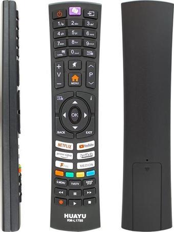 HUAYU KL VESTEL RM-L1785 NETFLIX-YOUTUBE-PRIME VIDEO TUŞLU UNIVERSAL LCD LED TV KUMANDA