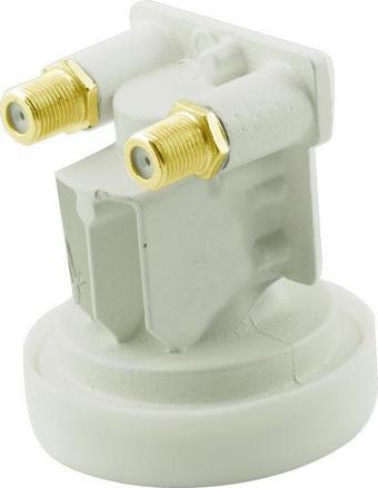 Ayt Mag Altın Uçlu 4 K Ultra Hd Süper Mini Çifli Lnb 2 Li Uydu Anten Lnb Si