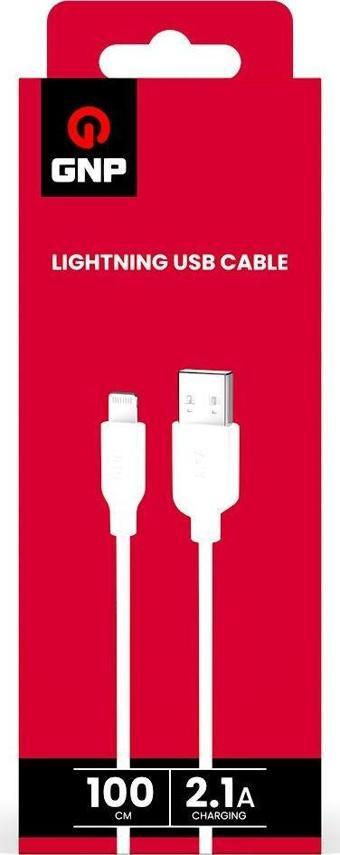 GNP 2.1mah iPhone Lightning Kablo 100cm (GENPA Garantili)