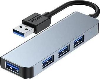 PDAteknoloji  4 In 1 USB 3.0 Hub Alüminyum Gövde USB Çoklayıcı Hub BYL-2013U