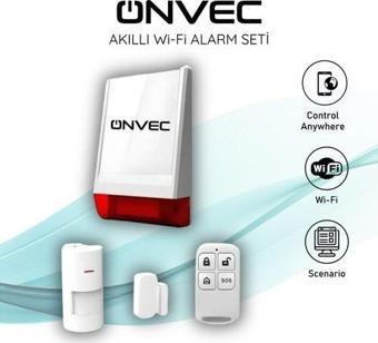 Onvec Akıllı Wi-Fi Alarm Seti