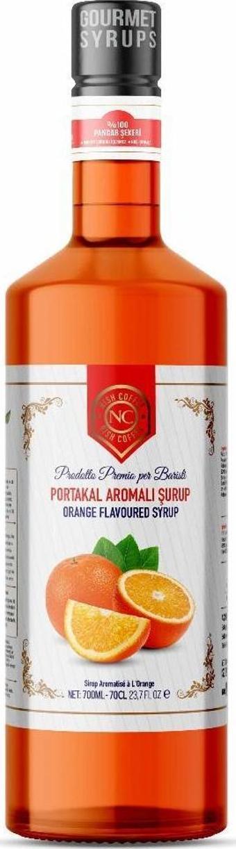 Nish Portakal Aromalı  Şurup 700 ML - P