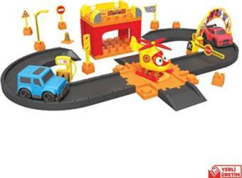 MGS OYUNCAK İTFAİYE MERKEZİ BLOK SETİ 45 PARÇA OYUN SETİ 3+ YAŞ