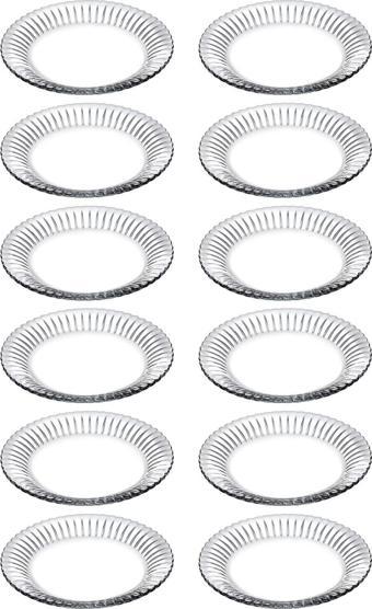 Paşabahçe frezya pasta tabak - 12 li pasta sunum tabağı 16 cm.yuvarlak 10708