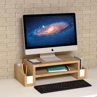 Emkawood Atlas Safir Monitör Yükseltici Laptop Standı