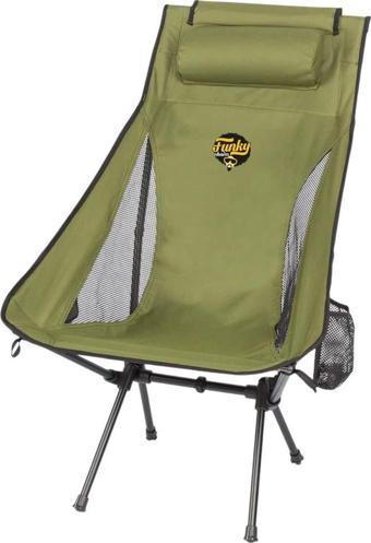 Funky Chairs Sky Ultralight Katlanabilir Kamp Sandalyesi - Haki