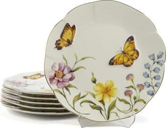 Mikasa Moor Mariposa 6 Lı Pasta Tabağı 21 Cm