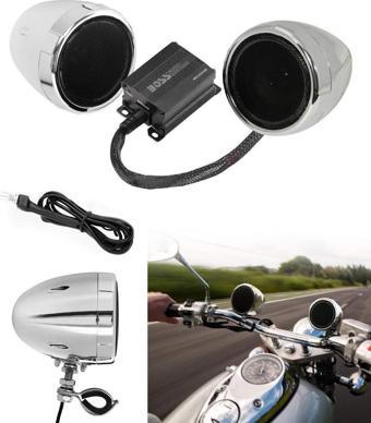BOSS MC420B 600W Motosiklet Bluetooth Hoparlör Sistemi
