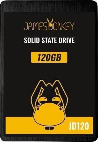 James Donkey JD120 120GB 2.5" 3D Nand 510MB/440MB/sn SSD Disk - 3 Yıl Birebir Değişim Garantisi