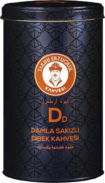 Tarihi Ertuğrul Kahvesi Damla Sakızlı Dibek Kahvesi Teneke 250 G