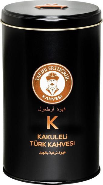 Tarihi Ertuğrul Kahvesi Kakuleli Türk Kahvesi Teneke 250 G